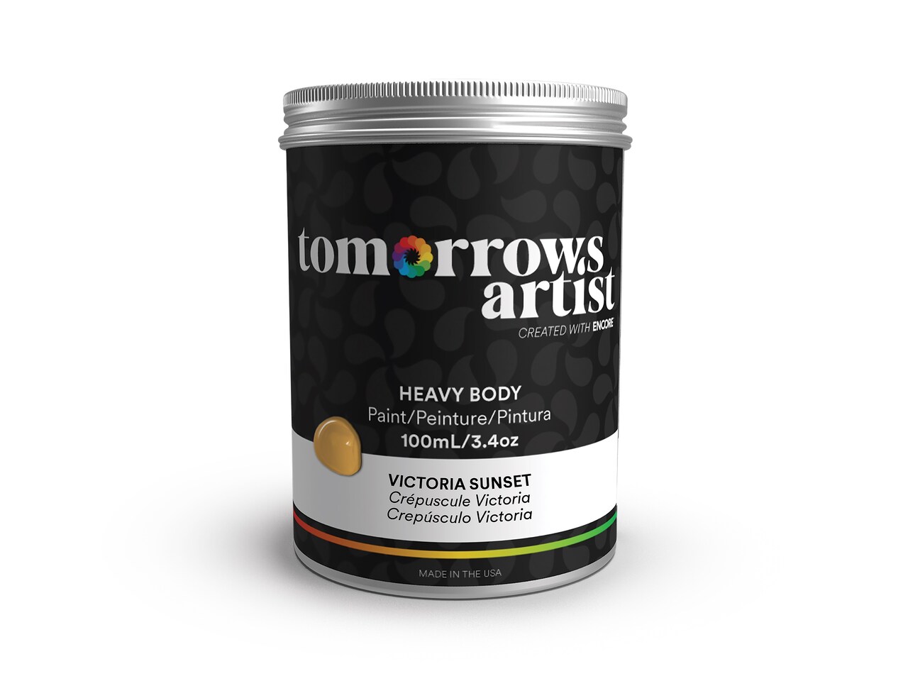 Tomorrows Artist: Heavy Body Eco-Friendly Sustainable Acrylic Art Paint 100ml/3.38oz, 250ml/8.45oz, 500ml/16.91oz, 1000ml/33.81oz